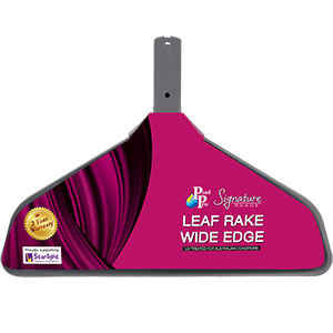 Pool Pro Signature Range Leaf Rake with Wide Edge