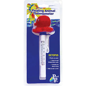 Pool Pro Octopus Floating Pool Thermometer