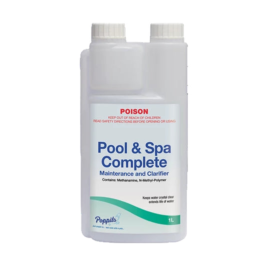 Poppits - 1L Pool & Spa Complete