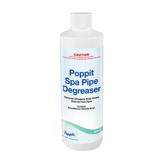 Poppits - 500ml Spa Pipe Degreaser